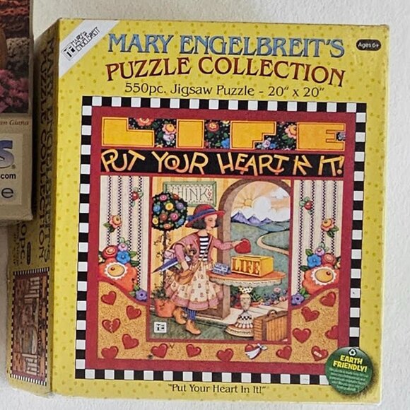 Four different jigsaw puzzles - Picture 4 of 6